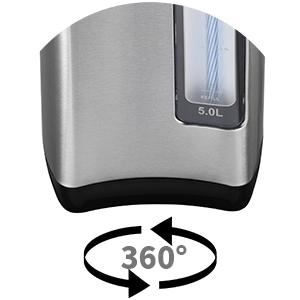 電気ポット 5L 小型 保温 おしゃれ 5リッ...の詳細画像4