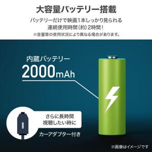 ポータブルDVDプレーヤー 7インチ dvdプ...の詳細画像2