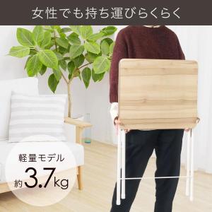 折りたたみテーブル テーブル 高さ70 折りた...の詳細画像4