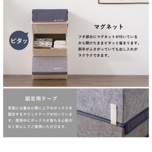 収納ボックス フタ付き 服収納ボックス 布 衣...の詳細画像4