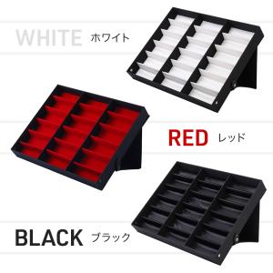 メガネケース 複数 18本 おしゃれ ハード ...の詳細画像1