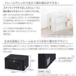 収納ボックス 前開き 窓付き 大容量 55l ...の詳細画像1