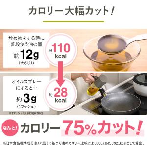 オイルスプレー ボトル 料理用 霧吹き オイル...の詳細画像5