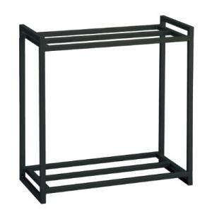 ＧＥＸ ６０ｃｍ 水槽用 組立２段台 ブラック 水槽台