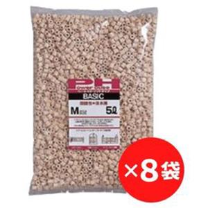 【８袋セット】 パワーハウス ベーシックソフト Ｍ袋 (５Ｌ) ろ材｜discountaqua2