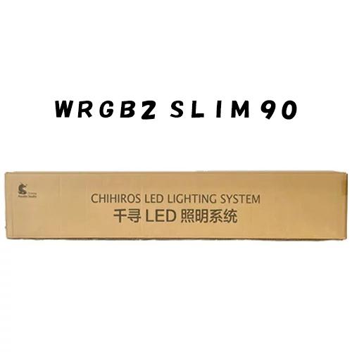 Ｃｈｉｈｉｒｏｓ ＷＲＧＢ２ ＳＬＩＭ ９０ ブラック 熱帯魚 水草 アクアリウム LED 照明 ラ...