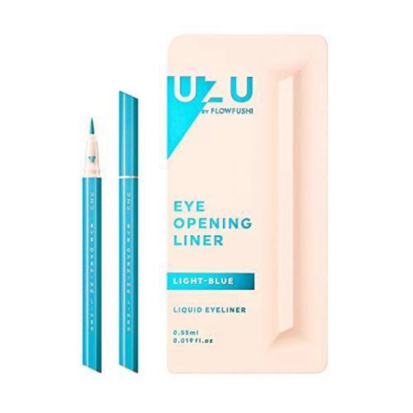 UZU BY FLOWFUSHI ウズバイフローフシ アイオープニングライナー ライトブルー お湯オ...