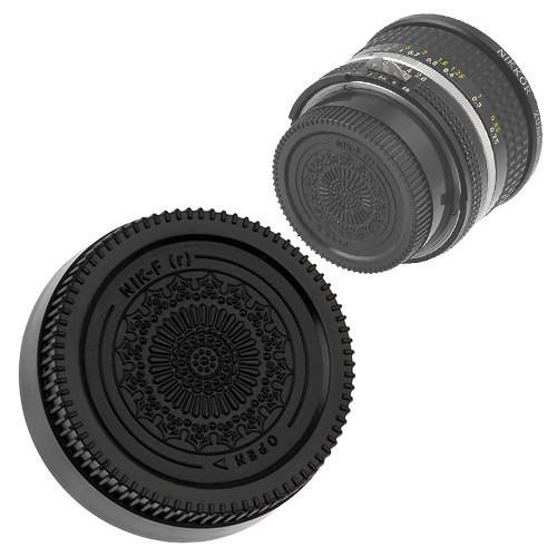 新品 Fotodiox ニコン F レンズ リア キャップ 2個