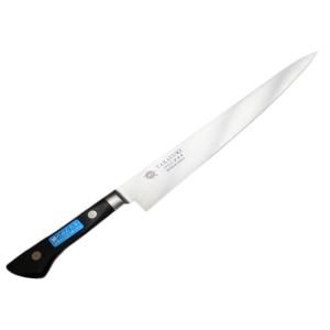 堺孝行 包丁 筋引 240mm 筋引き 33層ダマスカス V金10号 ステンレス 槌