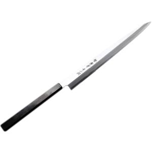堺孝行 包丁 柳刃 9寸 270mm 安来銀三鋼 鏡面仕上げ デザートアイアン
