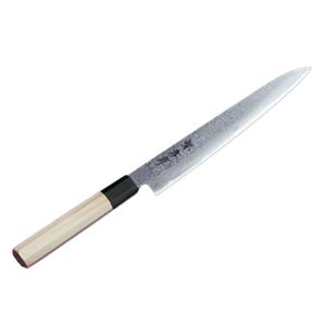 堺孝行 包丁 出刃 5寸 150mm 安来青二鋼 黒丹八角柄 青紙2号 日本製 和