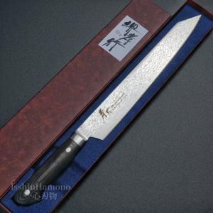 ボーナスストア+5％】VG10 本焼 切付柳刃 鬼反り 尺一 人工象牙