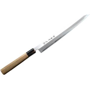正本総本店 MASAMOTO 本霞・玉白鋼 水牛柄牛刀 包丁 240mm KS3124