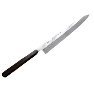 堺孝行 包丁 柳刃 9寸 270mm 安来銀三鋼 鏡面仕上げ デザートアイアン