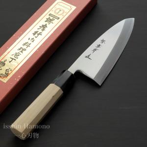 出刃包丁　堺孝行　　さや付き 堺孝行 特上出刃165