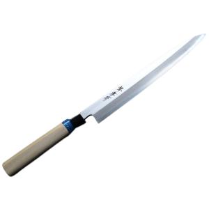 堺孝行 包丁 柳刃 尺寸 300mm 安来青二鋼 黒丹八角柄 青紙2号 日本製