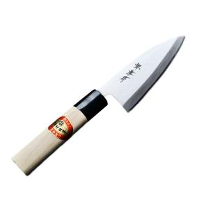 新品 堺孝行 立研 あじ切包丁 105mm 片刃 日本製 鯵切 アジ切り　鋼 堺孝行 本鋼和包丁「立研」あじ切 105mm : 暮らしの達人 - 通販