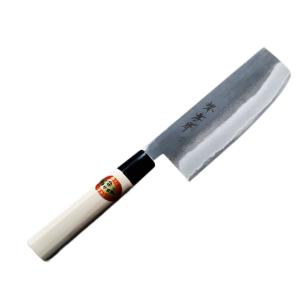 極美品｜正千代 鰻裂包丁 江戸裂 八寸半 純日本鋼 青鋼 墨流し 水牛朴