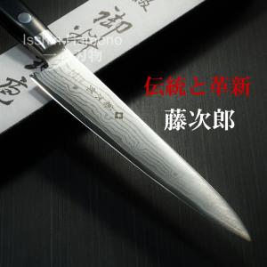 ペティナイフ 150mm 藤次郎 V金10号 CLASSICダマスカス 37層ダマスカス鋼 口金付 霞流し 日本製｜discovery-shop