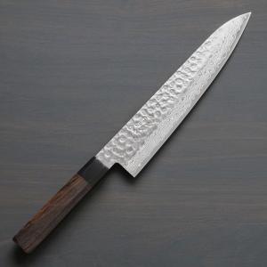 関藤平 69層ダマスカス三徳包丁165mm 30067 フルメタル : アドキッチン