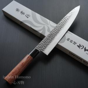 堺刃物守勝本鍛錬青紙2号柳刃包丁240ミリ水牛柄本霞研磨 堺菊守日本鋼（口金付・本刃付加工） 牛刀240mm : 厨房用品 安吉