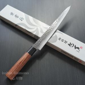 関の刃物 口金サーモン三徳包丁 170mm AUS-8 モリブデン鋼 日本製 万能