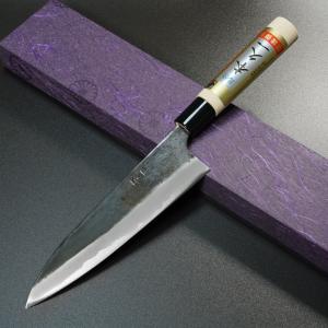 包丁 ペティナイフ 安来鋼白紙２号 120mm 朴プラ柄 ペティ ② 大阪・堺製) 有楽 ペティナイフ 120mm 35011 白二鋼 (ピュア
