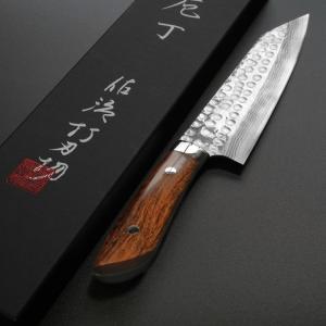 包丁 切付牛刀 210mm 牛刀 佐治打刃物 槌目 SRS13 粉末ハイス鋼 ブルー