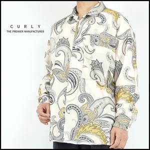 カーリー フロントドルマンペイズリーシャツ CURLY RECYCLE TRICOT FRONT DOLMAN SLEEVE SHIRTS -paisley-｜DISCOVERY