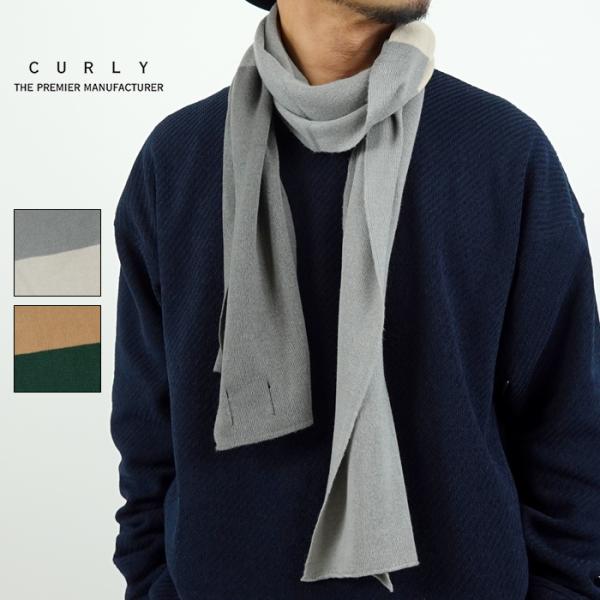 パネルカラーシルクスカーフ　カーリー　PANEL COLOR SILK SCARF　CURLY　マフ...