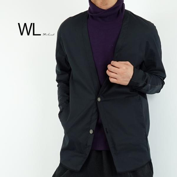 リネアル Wir Linea ドレスギャバノーカラージャケット Dress gabardine CN...