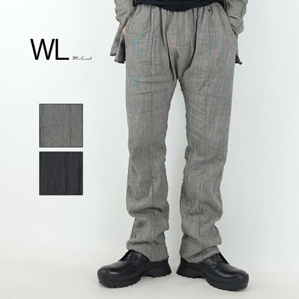 リネアル　レーヨングレンチェックドレスパンツ　Wir Linea　Inorganic DRESS P...