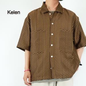 ジャガードハーフスリーブジャケット KELEN ケレン JACQUARD HALF SLEEVE JK｜discovery2008