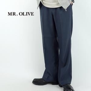 MR.OLIVE（ミスターオリーブ） スラックス LARGE ブラック メンズ