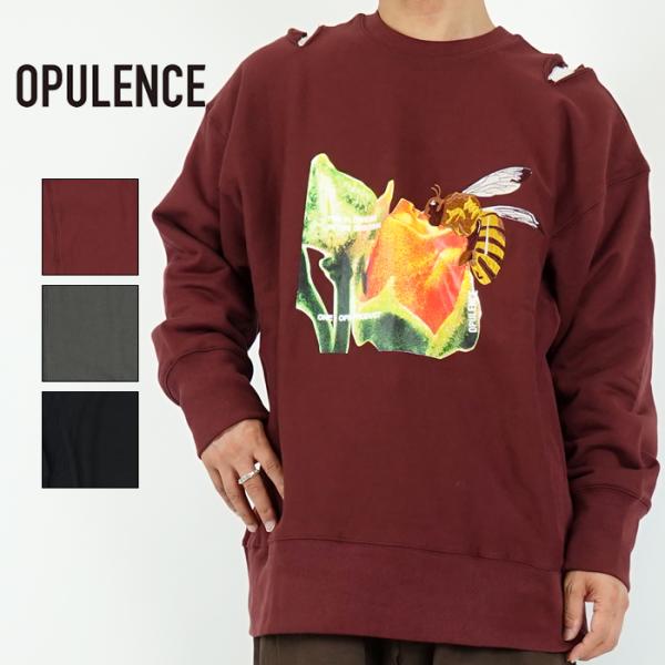 グラフィックBスウェット　オーピュレンス　OPULENCE　GRAPHIC B SWEAT