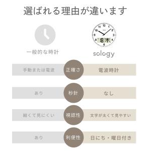 壁掛け時計 電波時計 おしゃれ 掛け時計 電波...の詳細画像3