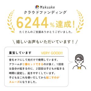 【テレビ紹介】 目覚まし時計 光 振動 音 H...の詳細画像1