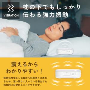 【テレビ紹介】 目覚まし時計 光 振動 音 H...の詳細画像4