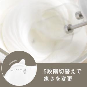 ドリテック 公式 ハンドミキサー ケース付 5...の詳細画像5