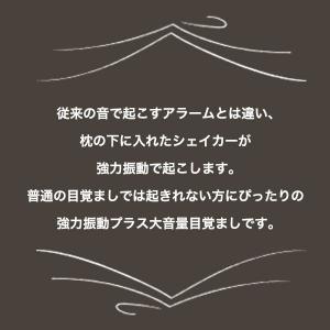目覚まし時計 電波時計 振動 大音量 デジタル...の詳細画像2