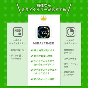 sology ビジュアルタイマー MIRAI ...の詳細画像2