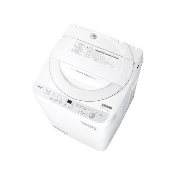 SHARP 穴なし槽 ES-GE6J-S [シルバー系]