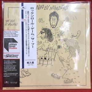 THE WHO / THE WHO BY NUMBERS (LP) (HALF SPEED MASTERS) (アビイ・ロードでのハーフ・スピード・マスタリング・シリーズ!メーカー特典:半掛け帯付き)｜diskunion-kannai