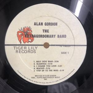 ALAN GORDON / EXTRAGORD...の詳細画像2