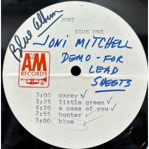 ●限定値下●JONI MITCHELL / BLUE (US-ORIGINAL / US.TEST-ACETATE / DIFFERENT 2TRACKS/別曲2曲収録)