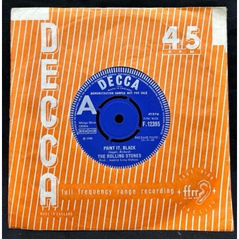 ●限定値下●ROLLING STONES / PAINT IT BLACK (UK-ORIGINAL...