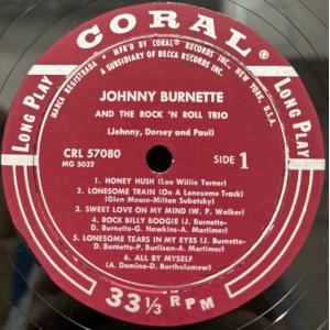 JOHNNY BURNETTE / JOHNN...の詳細画像2