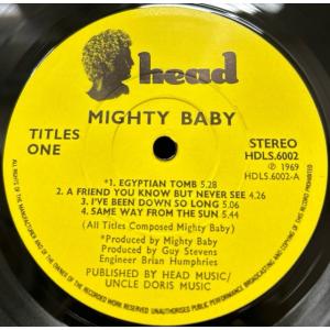 MIGHTY BABY / MIGHTY BA...の詳細画像4