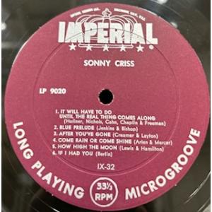 SONNY CRISS / GO MAN! (...の詳細画像4