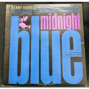 KENNY BURRELL / MIDNIGHT BLUE (オリジナル盤 / MONO,NY/A面DG/VANGELDER/EAR,61st.Cvr.-COATING)